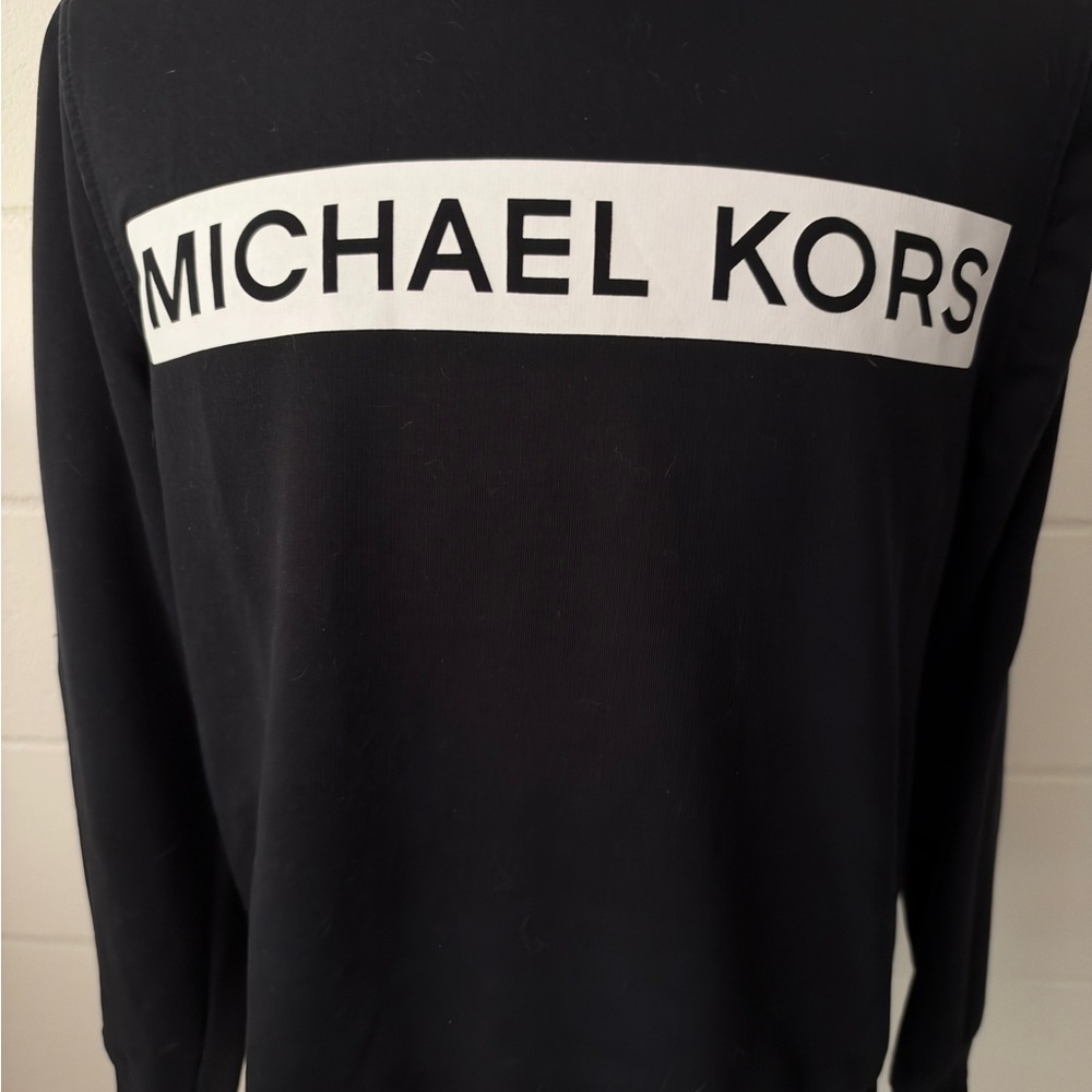 Michael Kors Black Crewneck Sweater